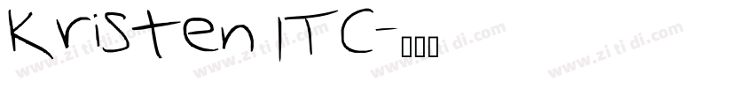 Kristen ITC字体转换